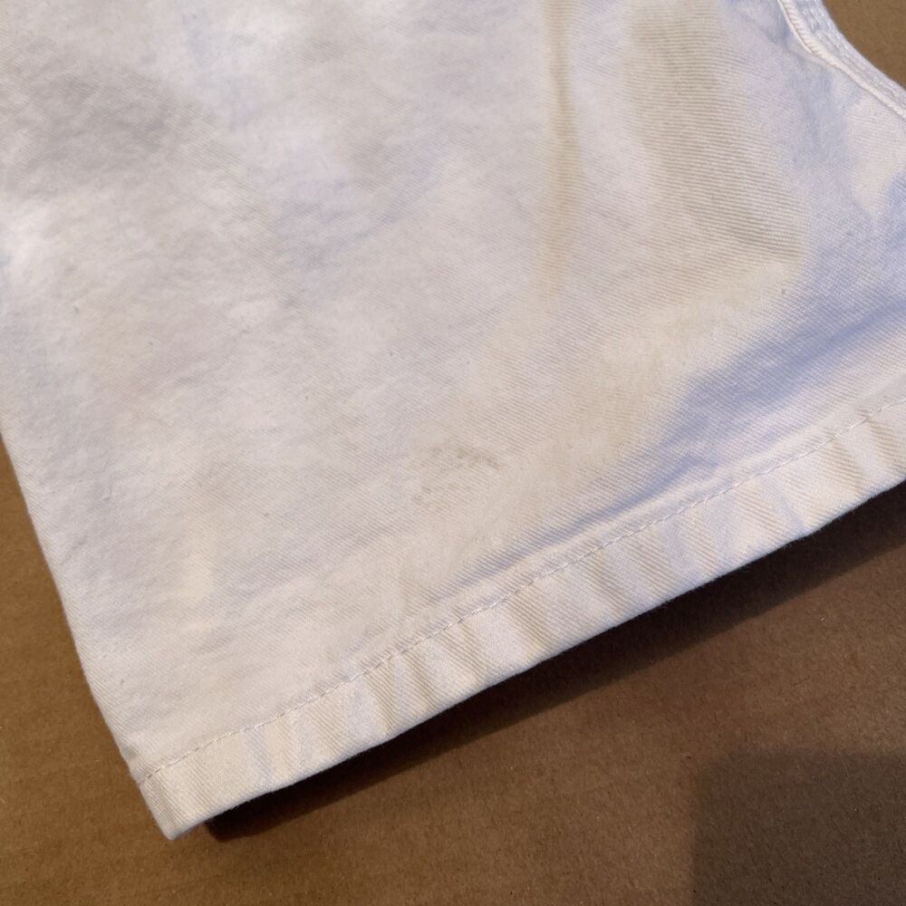 Dickies Pants Mens 32x32 White Canvas Carpenter Painter Relaxed Fit Workwear - Picture 10 of 16
